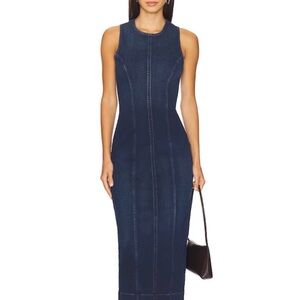 House of Harlow 1960 Dark Blue Midi Dress